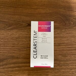 New Clearstem BOUNCEBACK SERUM